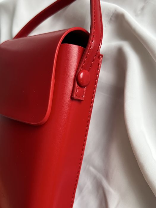 Трендова сумочка, червоного кольору