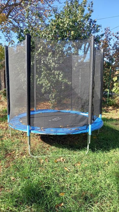 Дитячий Батут 252 см Funfit із Захисною Сіткою