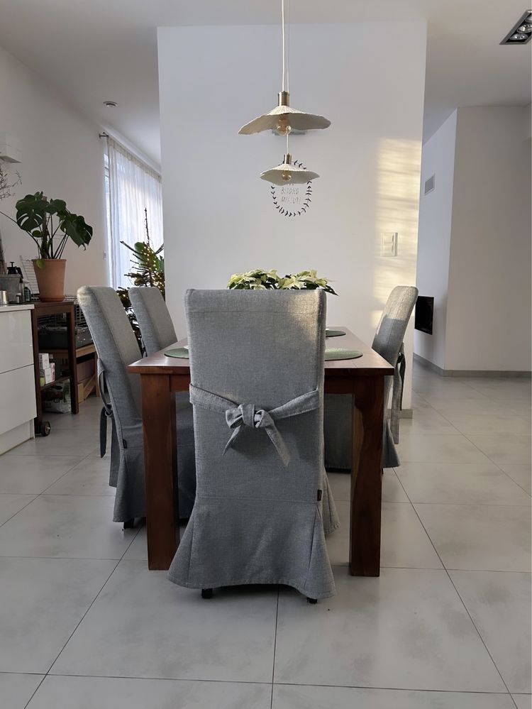 Komplet 4 krzeseł do jadalni Almi Decor