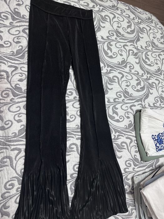 Штани плісе кльошні zara s