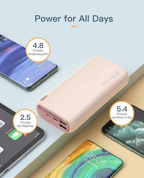 KUULAA przenośna ładowarka power bank 26800mAh vv