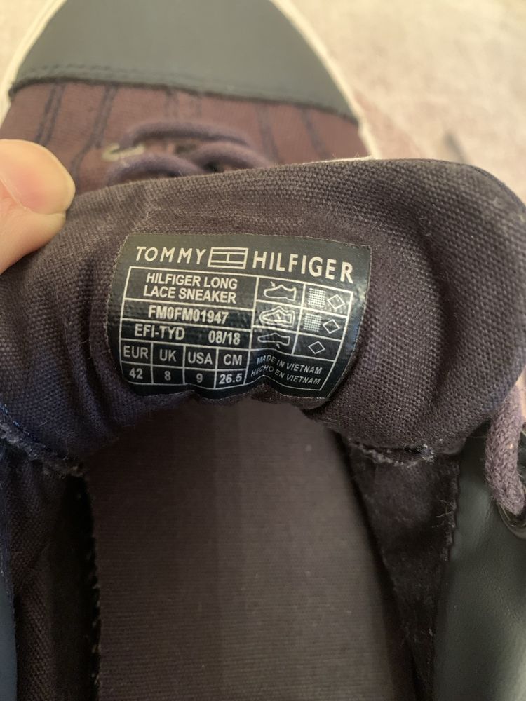 Кросовки кеды мужские Tommy Hilfiger 42 размер