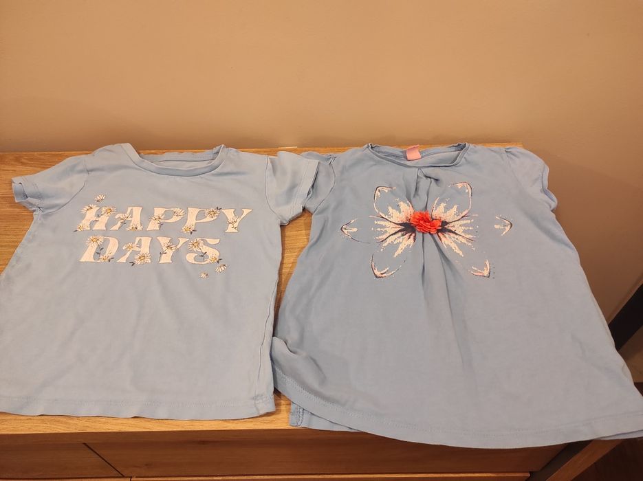 Paka ubrań letnich dla dziewczynki (rozmiar 110/116)