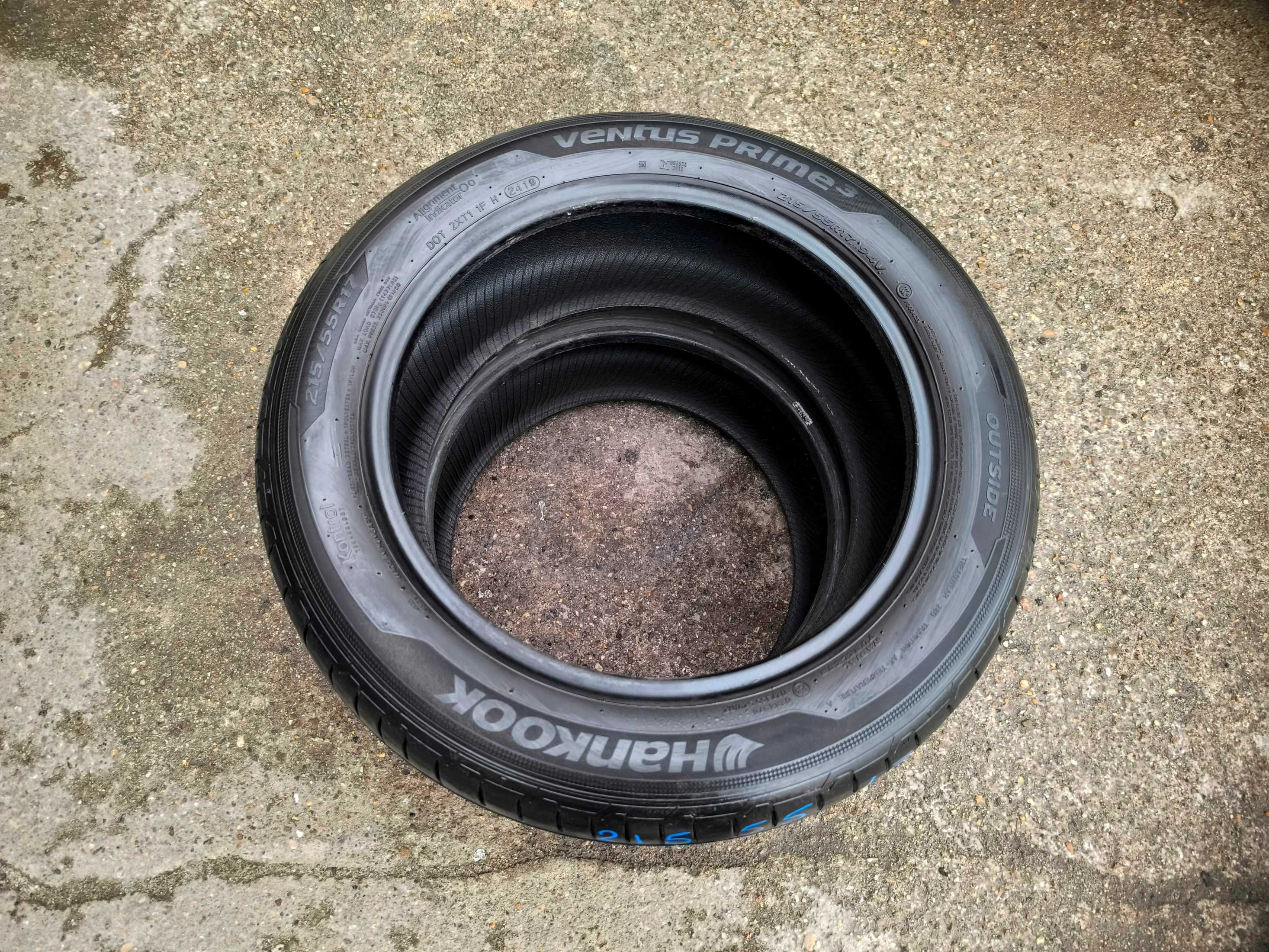 215/55R17 94V Opony Letnie Lato Hankook Ventus Prime 3 6,5mm Legnica