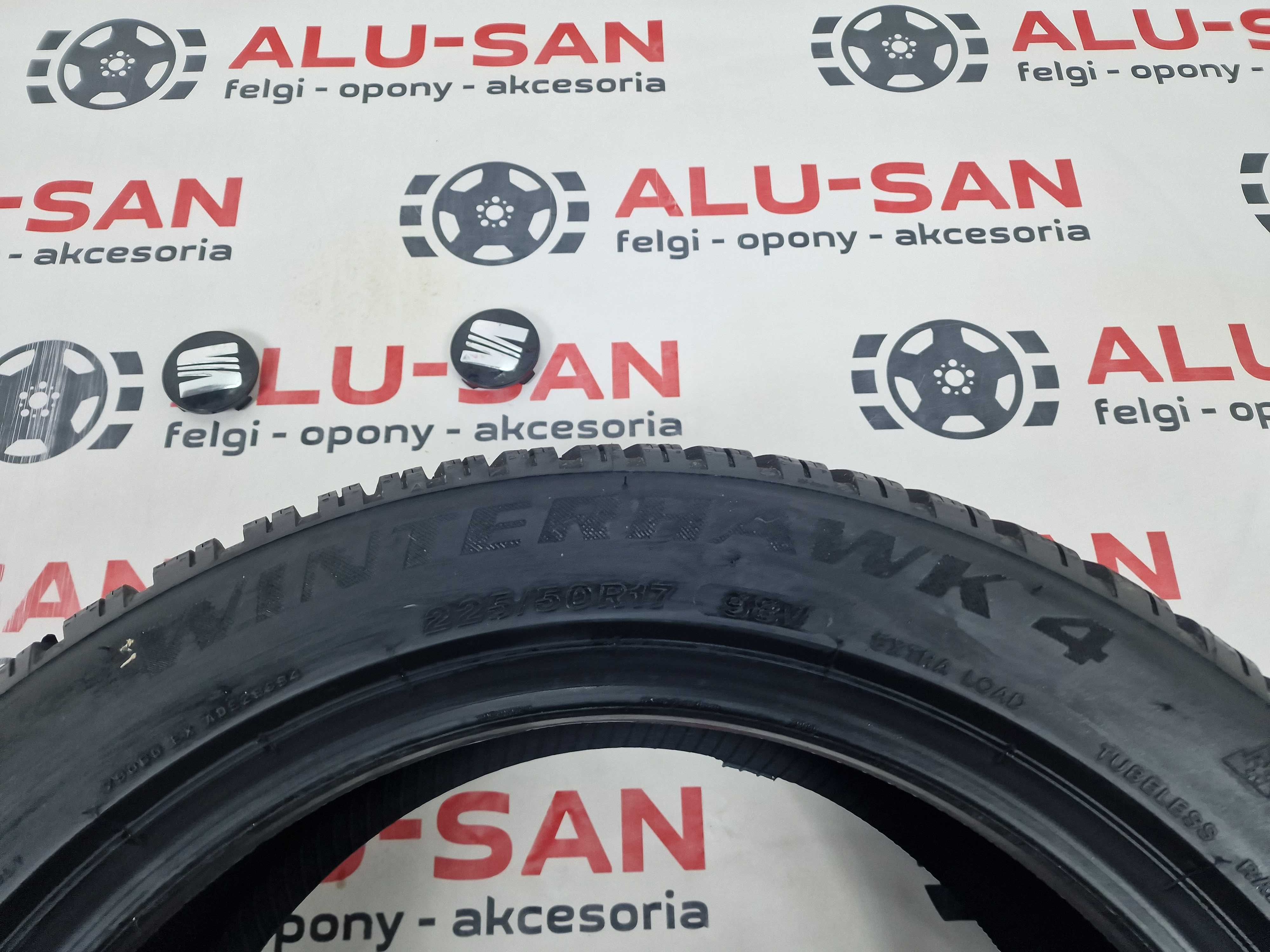 NOWE zimowe OPONY 225/50R17 - Firestone Winterhawk 4 - Montaż GRATIS