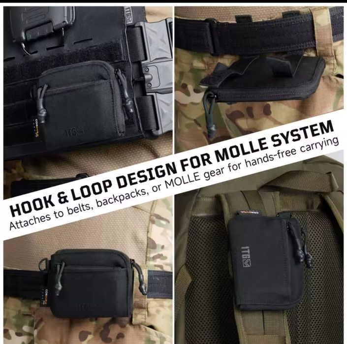 Porta moedas tatico