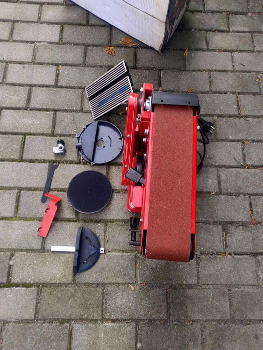 Szlifierka taśmowo tarczowa stołowa HEKULES H-DS 400