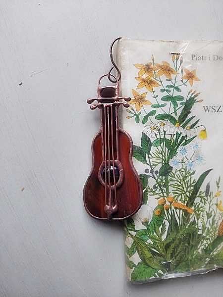 zakładka do książki Gitara klasyczna , witraż