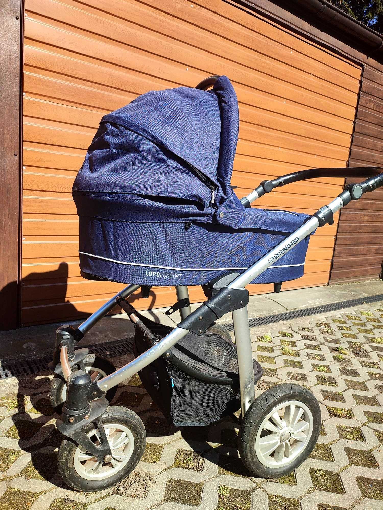 Baby Design Lupo Comfort 3w1 spacerówka gondola fotelik zestaw