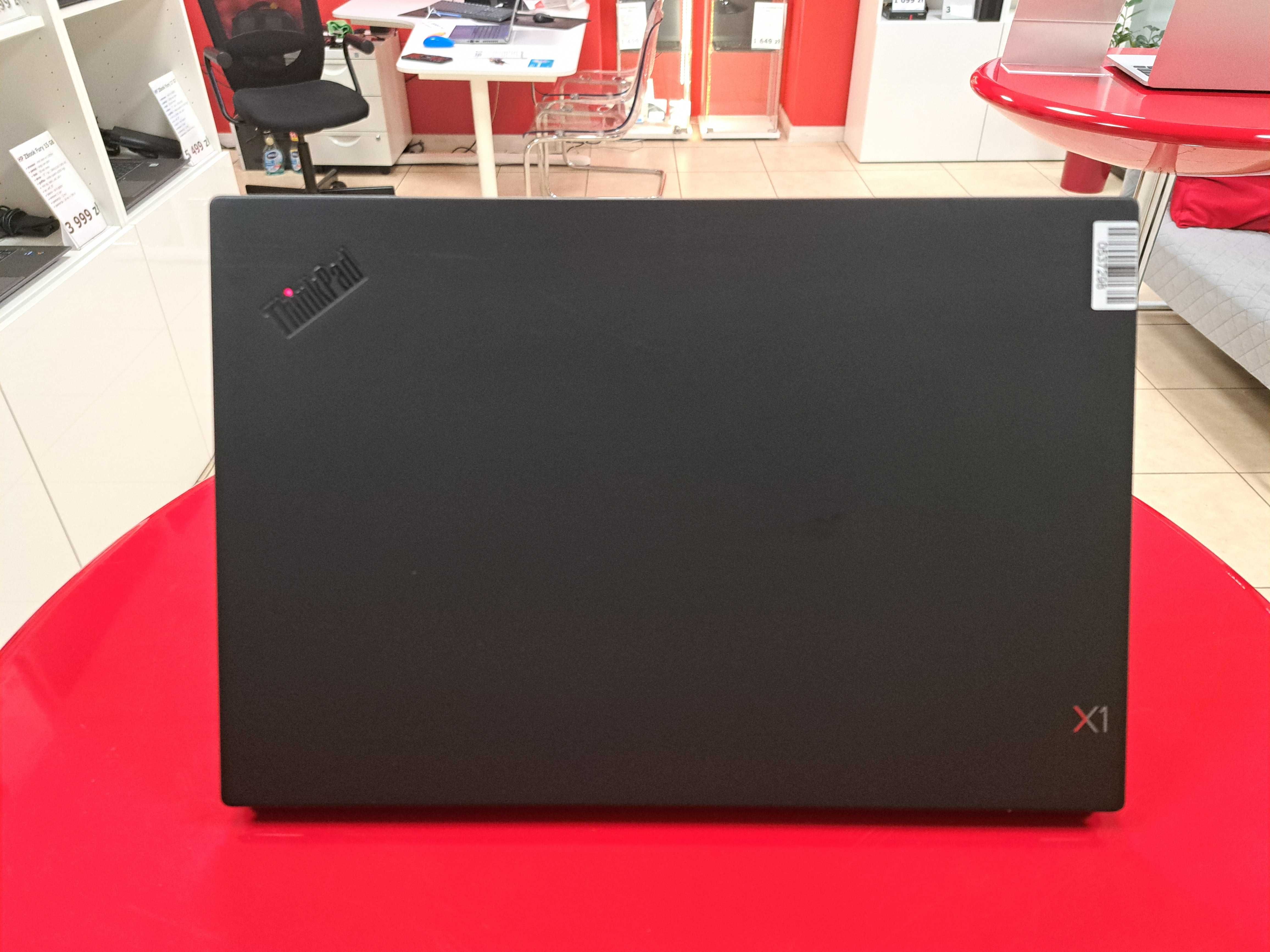 Lekki Laptop 14" Lenovo X1 Carbon G6 i5-8gen 16gb 512ssd Dotyk Win11