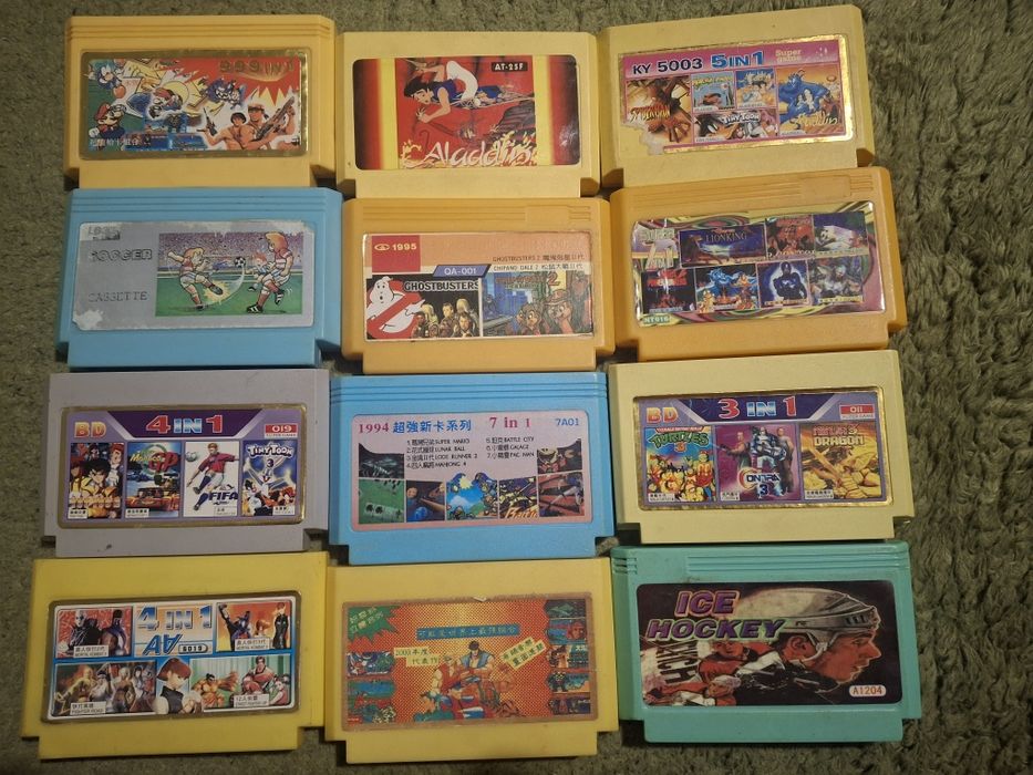 Картриджи денди dendy