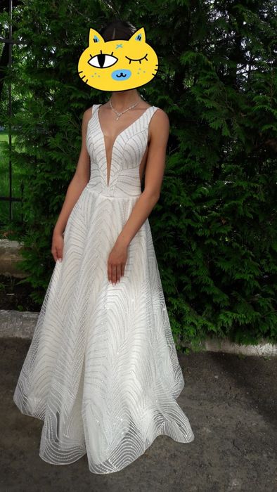 Платье на выпускной так и на свадьбу