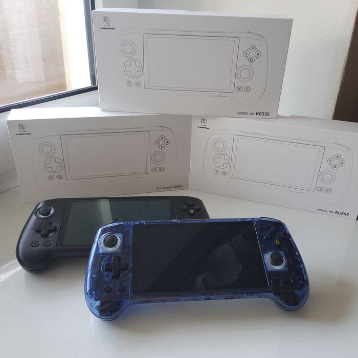 Портативна приставка ANBERNIC RG556 BLUE