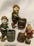 Figurki Laaf Collection  ogrodowego gnoma i małej sadzarki
