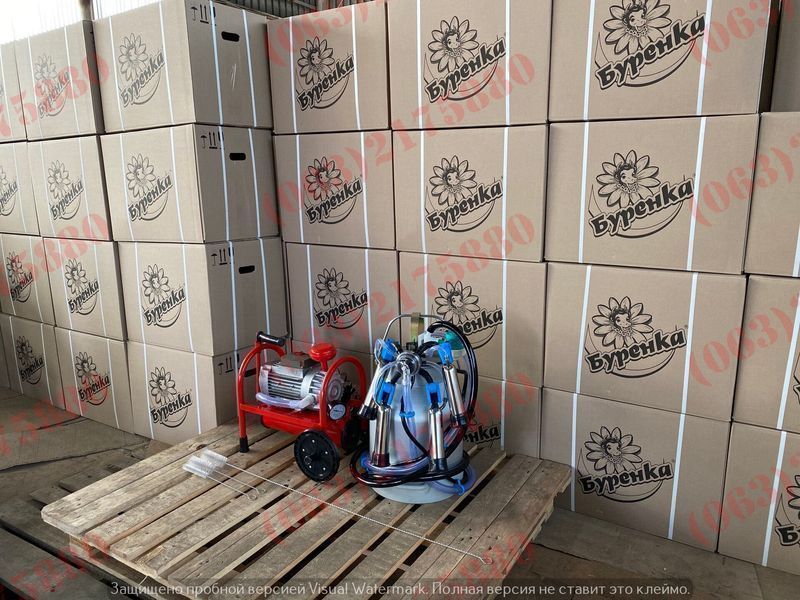 Доїльний апарат "Буренка-1 нержавійка" сухий