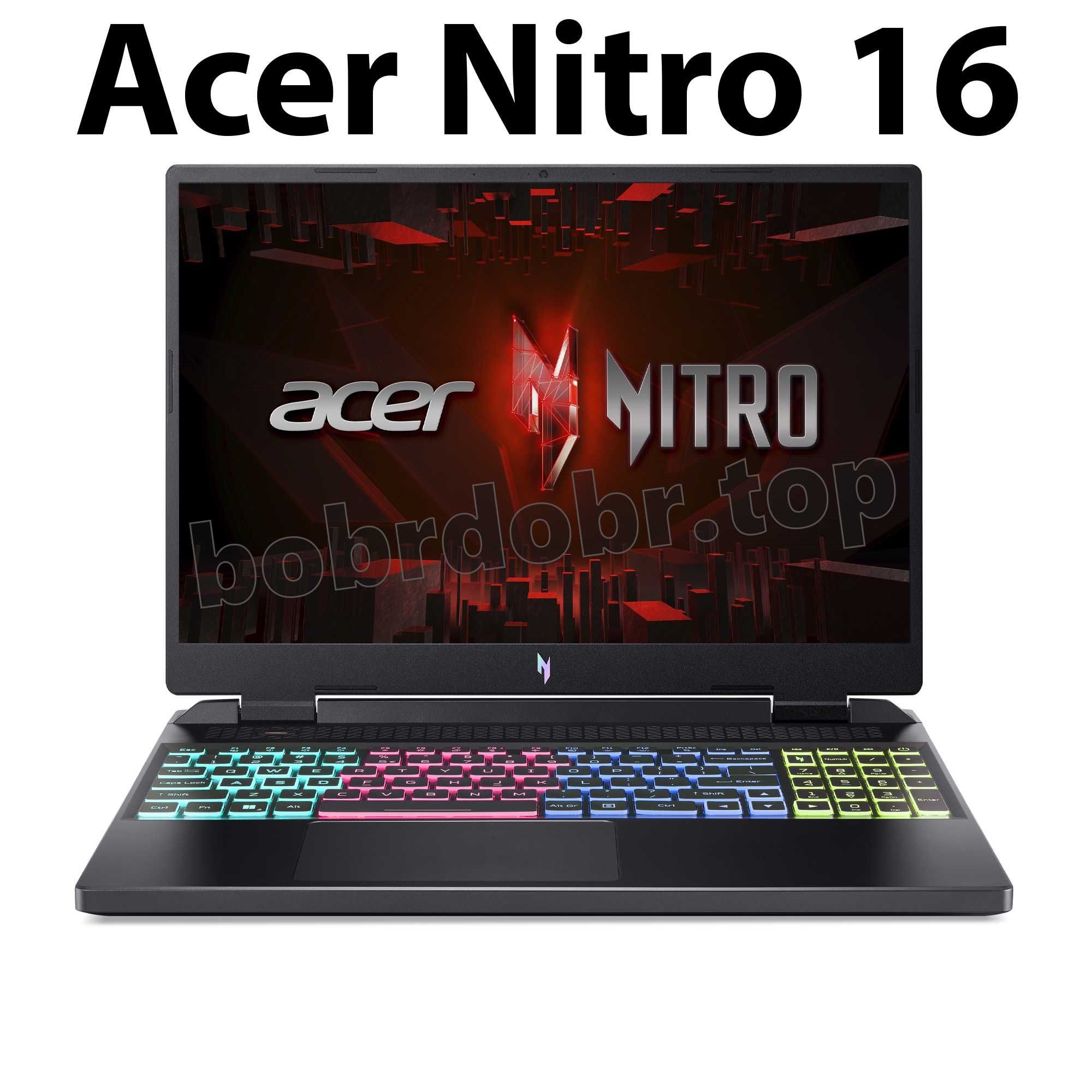 Acer Nitro 16 | 16" • Intel i7-13700H • 16GB RAM • 1024GB SSD • 4050