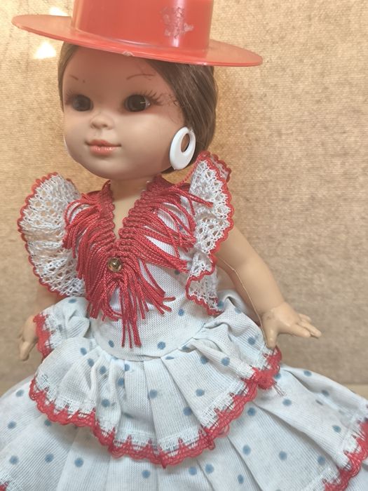 Boneca Flamenca - Vestido de Bolinhas