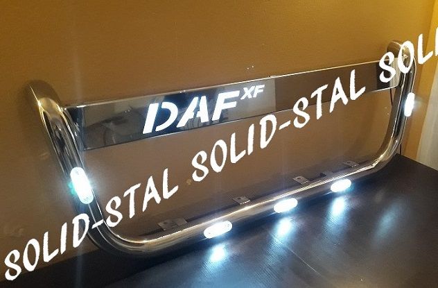 Orurowanie NA GRILL / PODŚWIETLANE Daf Xf 105 Euro 5 Superspacecab