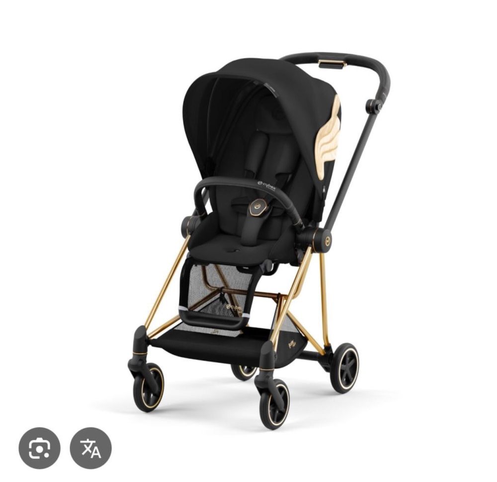 Візочок дитячий Cybex mios чорний