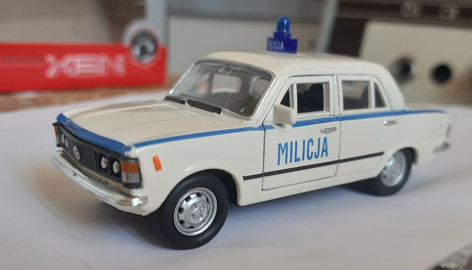 Polski FIAT-125p MLICJA, масштабная модель