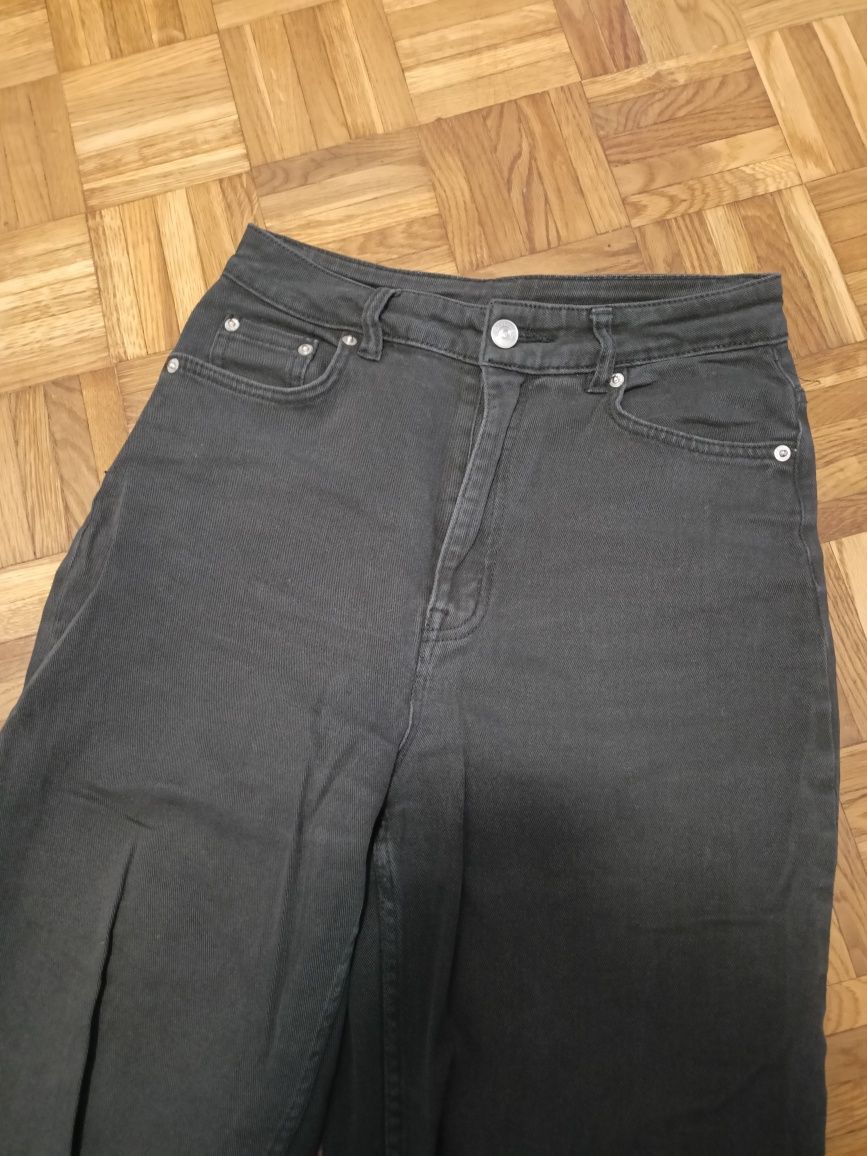 Spodnie dżinsowe XS mom jeans H&M