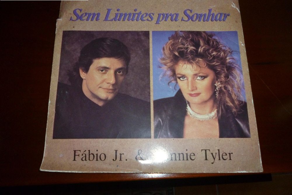 Disco de Vinil Bonnie Tyler & Fábio Jr. ‎