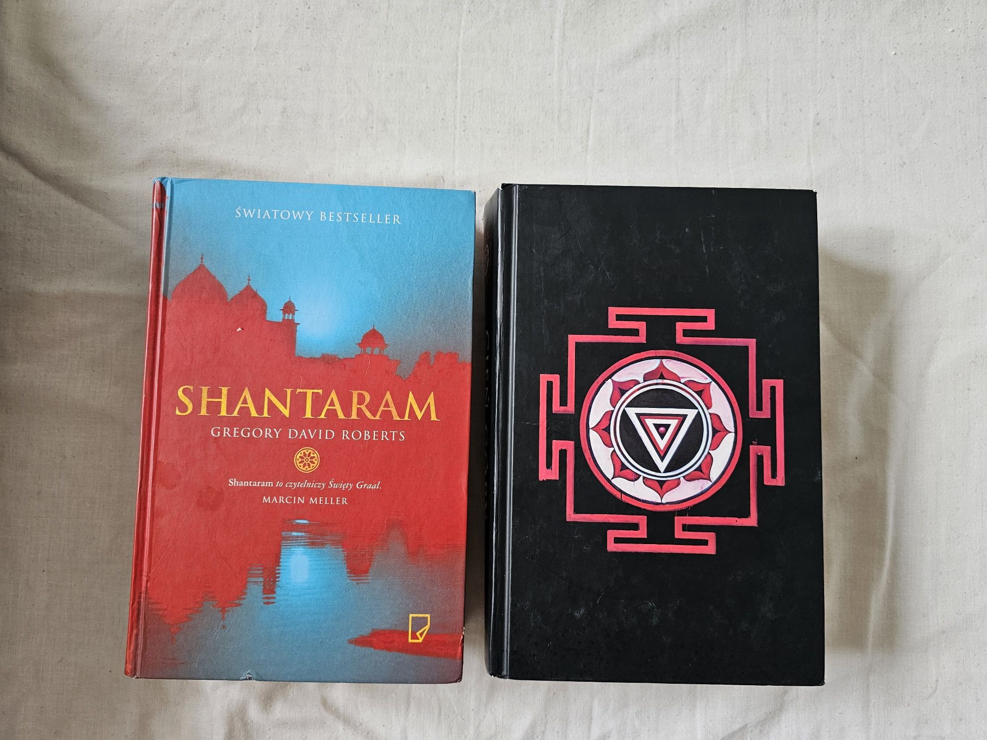 Shantaram + Cień Góry zestaw tom 1 i 2 twarda oprawa Gregory D Roberts
