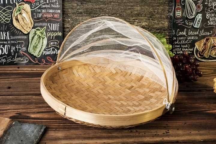 Koszyk z ochronną siatką przeciw owadom 34 cm