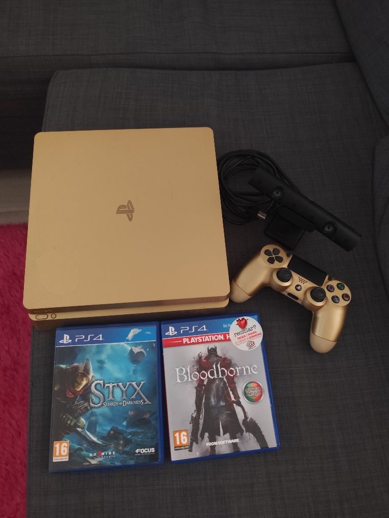 Ps4 Dourada Negociável