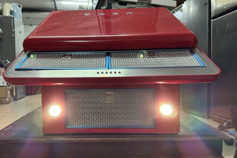 Exaustor SMEG Anni 50 KFAB75WH vemelho ( novo)
