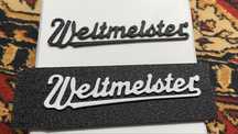 Znaczek/Logo do akordeonów Weltmeister