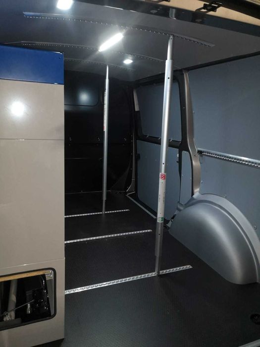 Fiat Doblo L1 2022+ Zabudowa Do Busa Podłoga Brązowa Sklejka 9mm