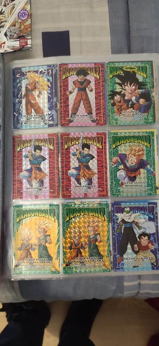 DragonBall Z coleção de cromos