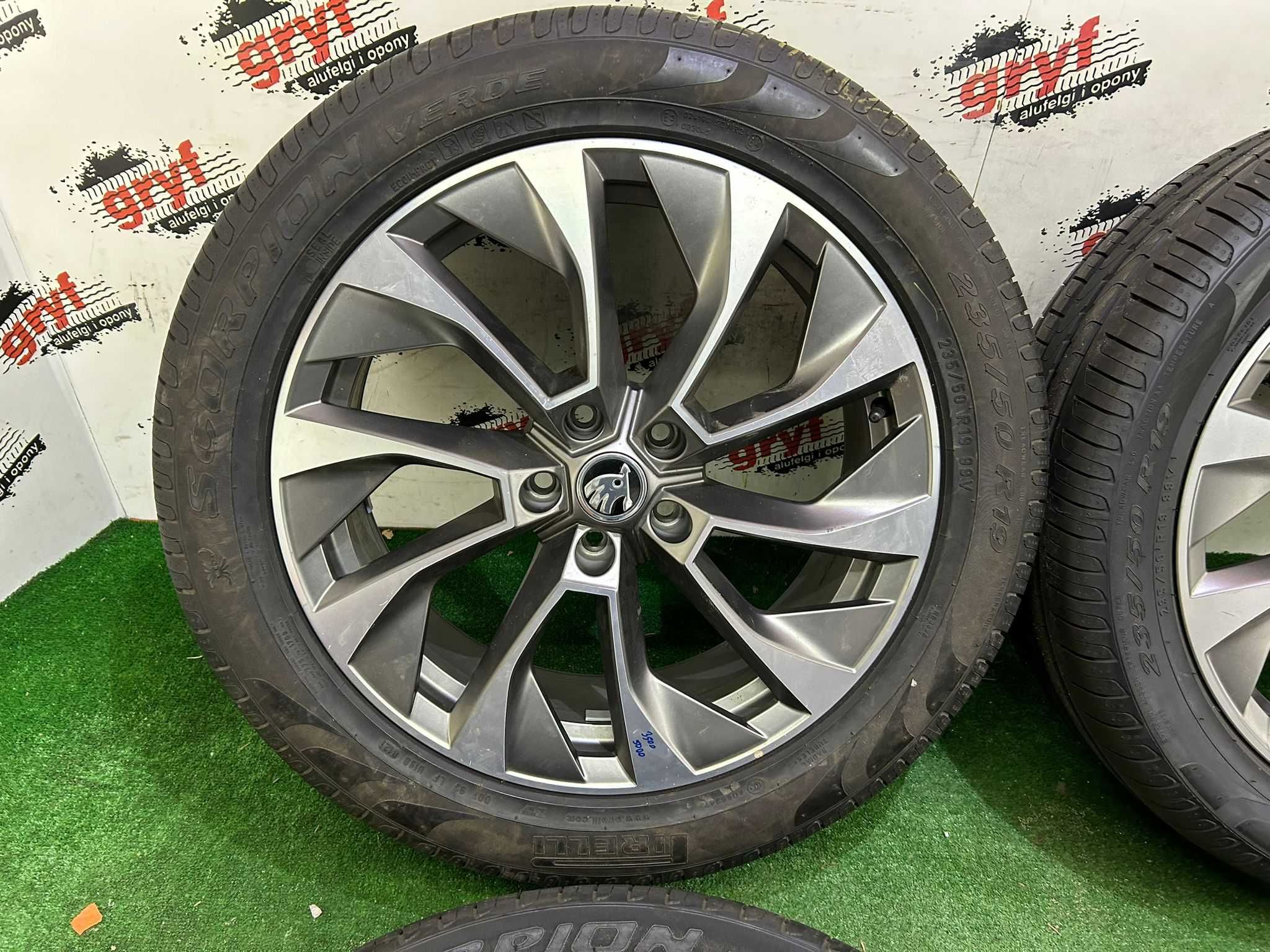 Koła Letnie Skoda Kodiaq 5x112 19 cali  Super stan