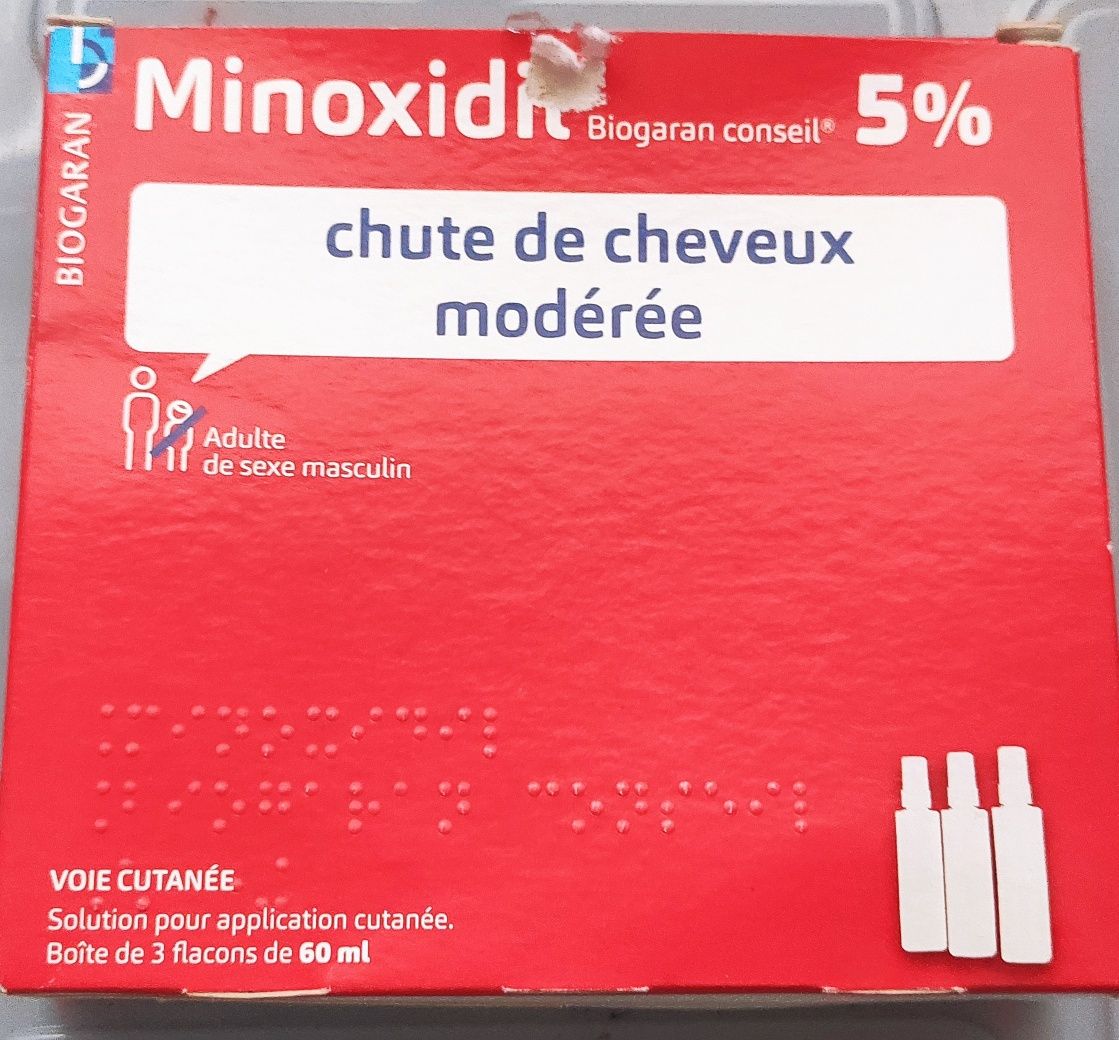 Pack 3 frascos Minoxidil