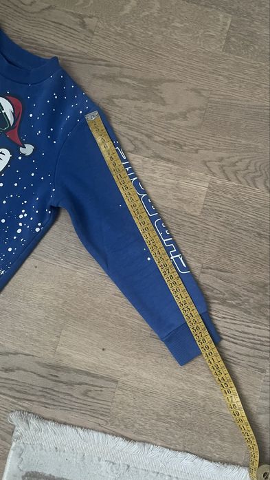 Светрик Next новорічний 110 р, світшот теплий на 5 р