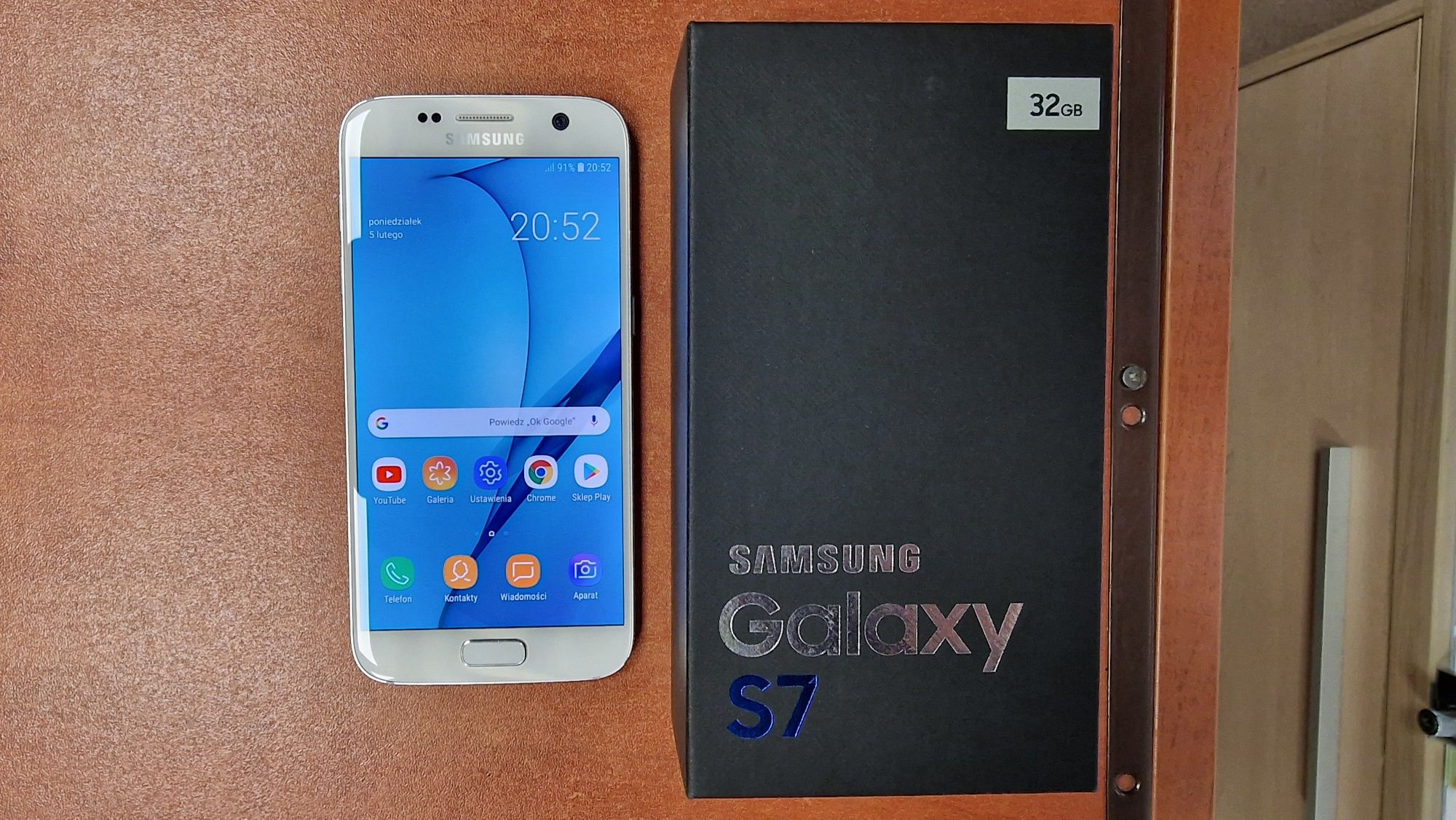Samsung Galaxy S7 32GB/4GB RAM biały, stan bdb