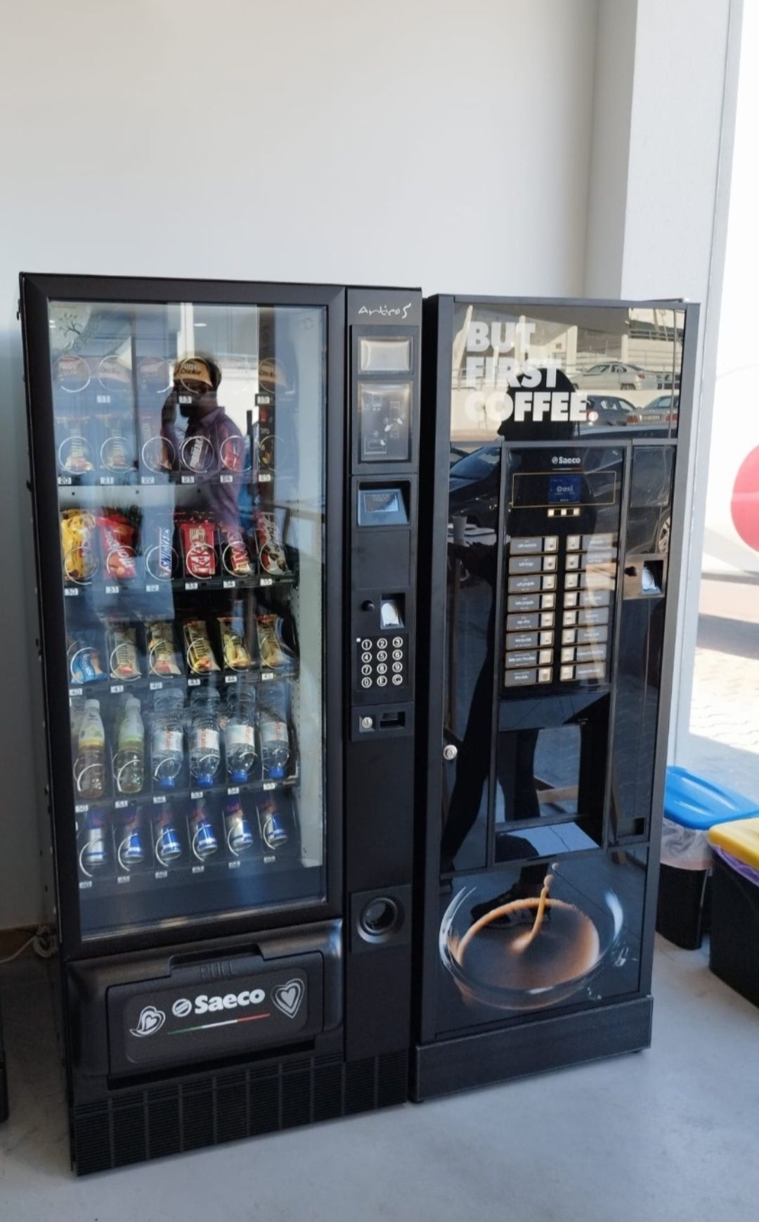 Máquinas vending Saeco