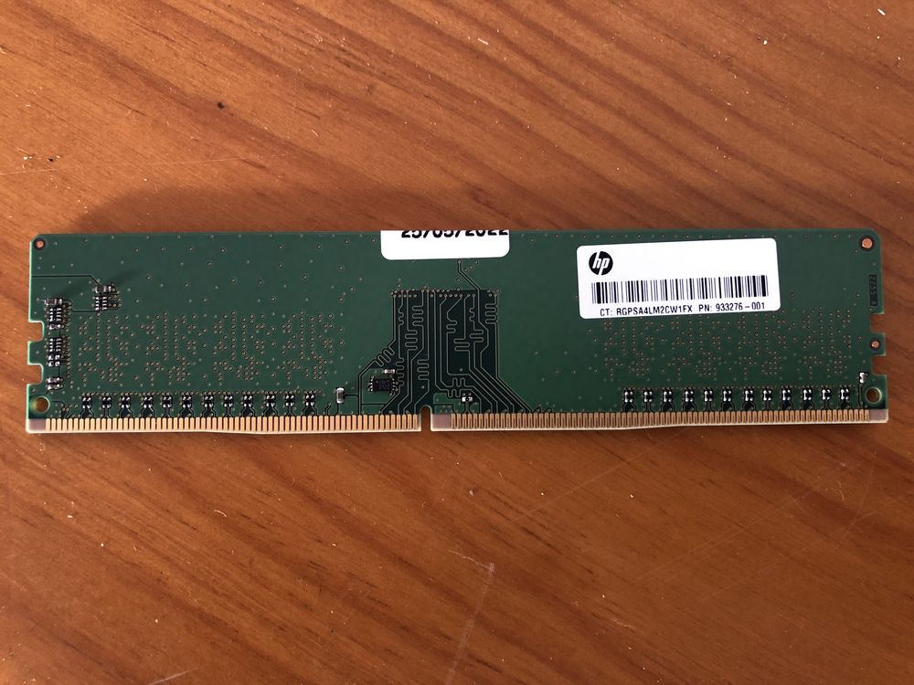 Memória RAM 8GB DDR4 1Rx8 PC4-2666
