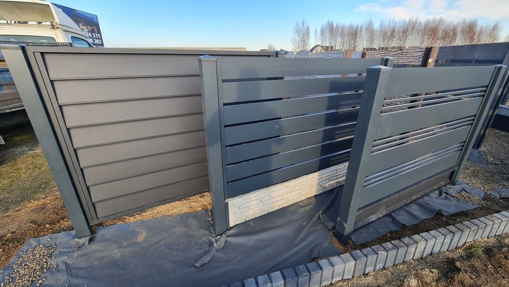 Ogrodzenia Betonowe, Panelowe 3D, Palisadowe, Bramy z MONTAŻEM