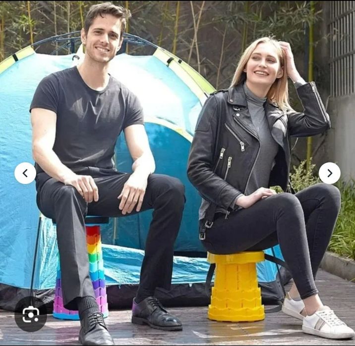 Banco Retrátil Portátil - Camping, Pesca