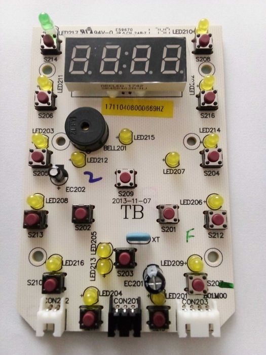Модуль управління CYSB50YC10-DL02S для мультиварки Moulinex