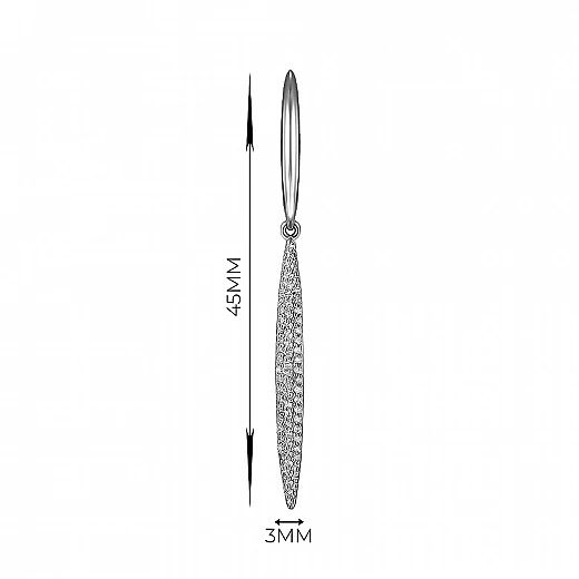 Золотые серьги с бриллиантами