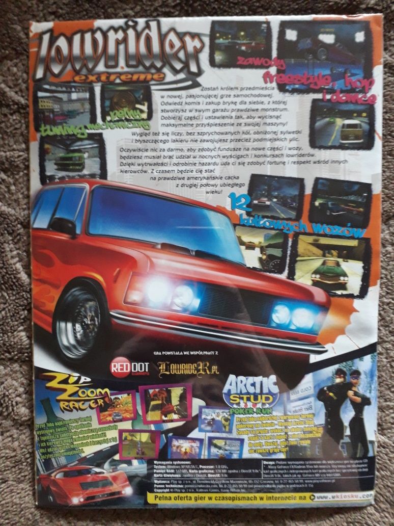 Lowrider Extreme Nowa gra 2012 cd