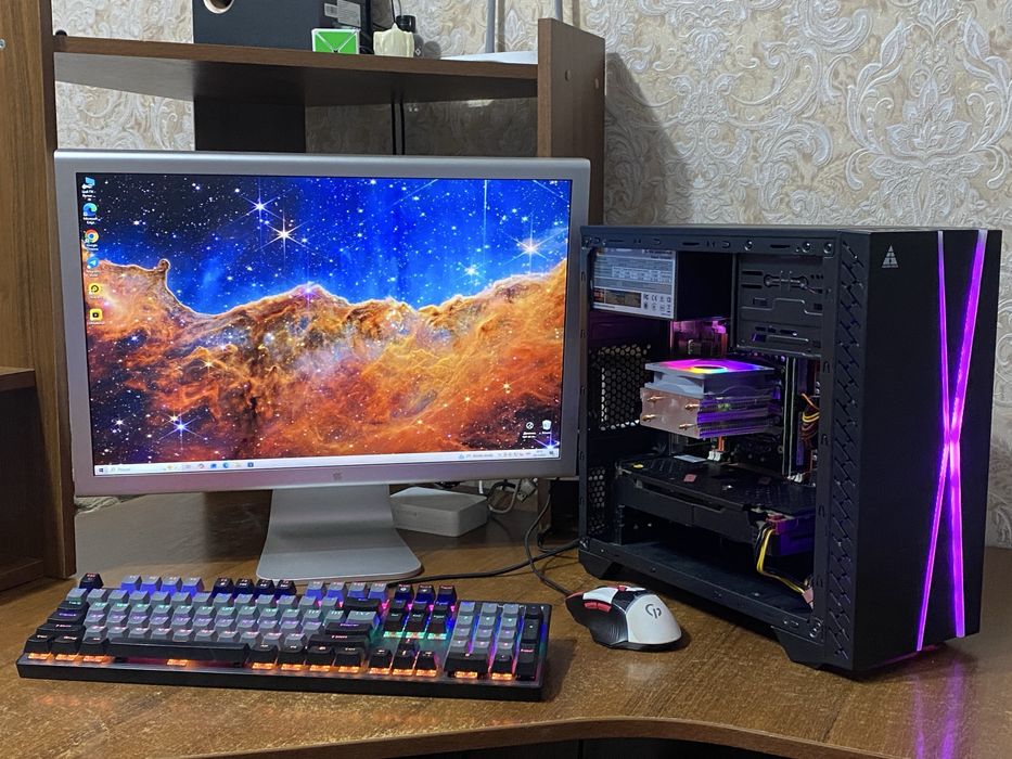 Комп'ютер для ігор та роботи на відеокарті: rx 470