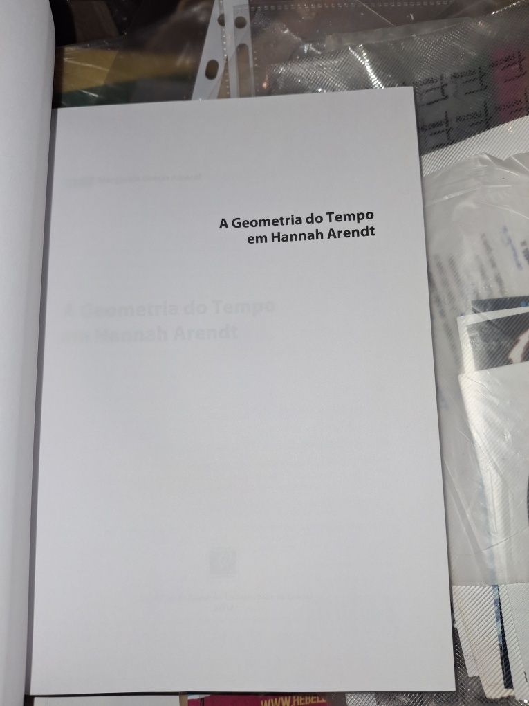 Margarida Gomes Amaral A geometria do tempo Hannah Arendt