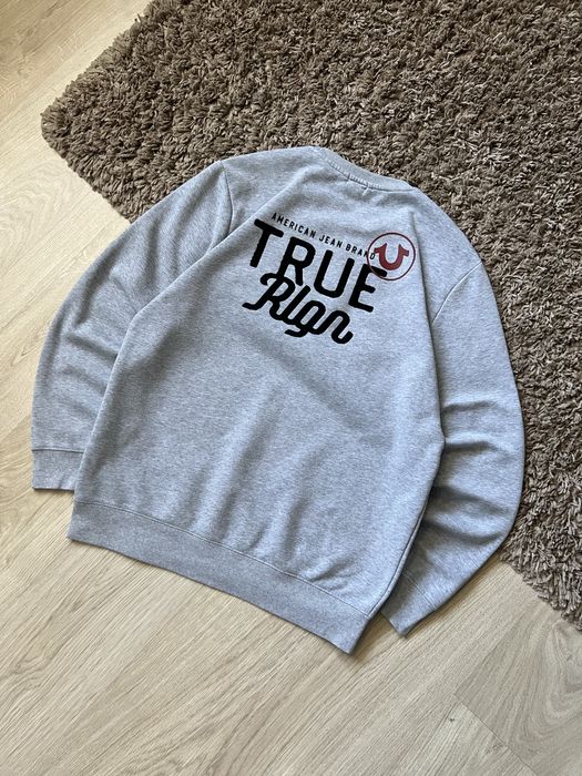 Свитшот True Religion серый
