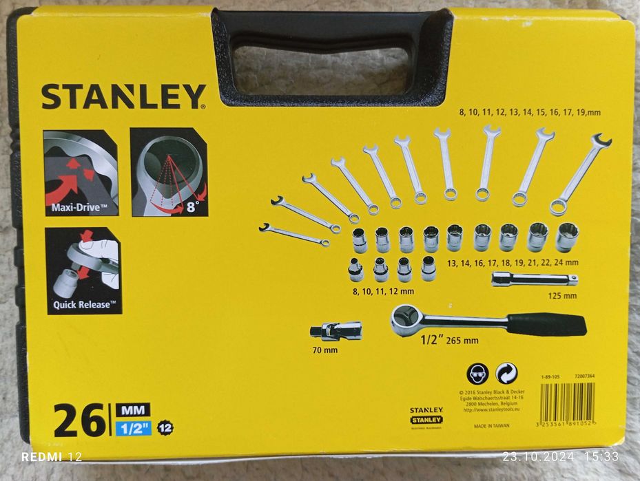 Zestaw Kluczy STANLEY