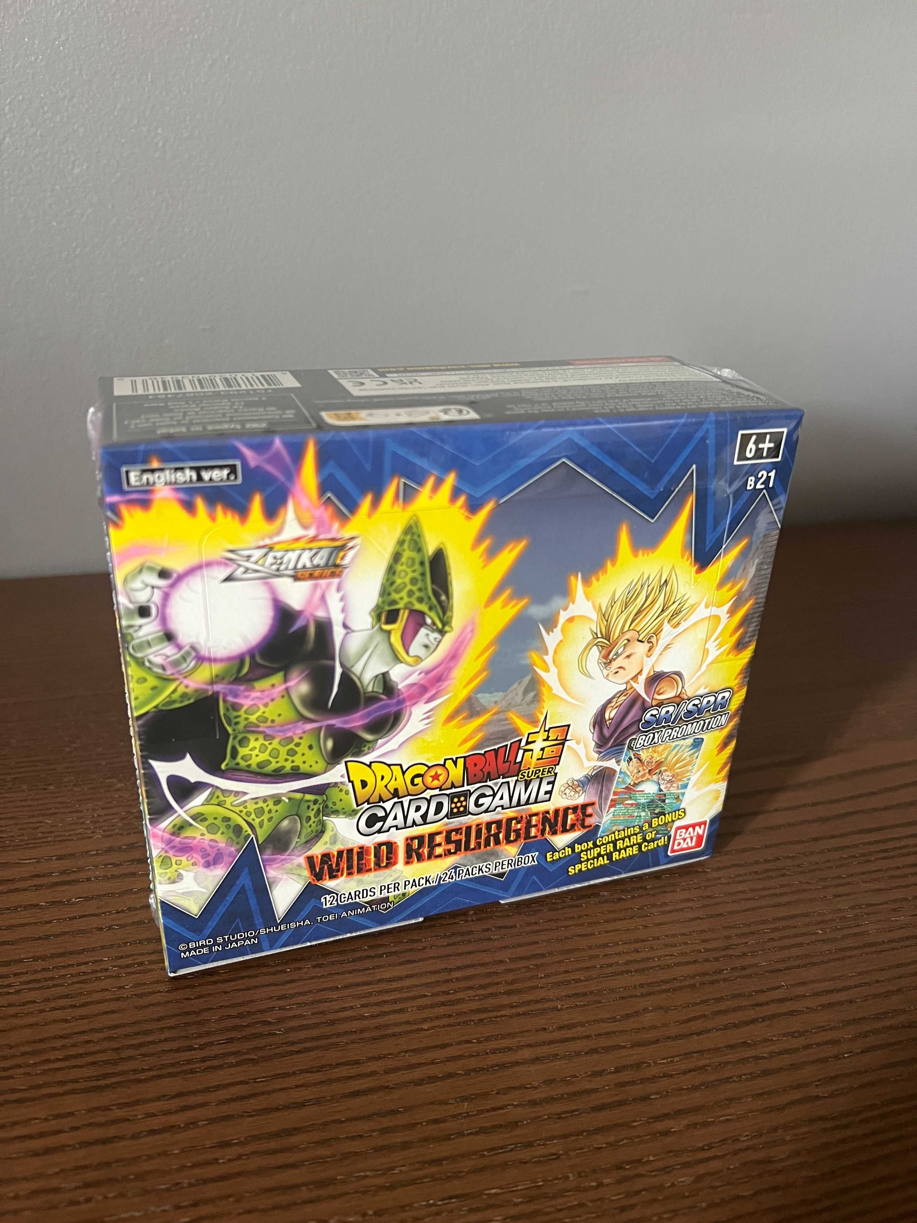 Dragon Ball Super - Wild Resurgence Booster BOX! Nowy, zafoliowany.