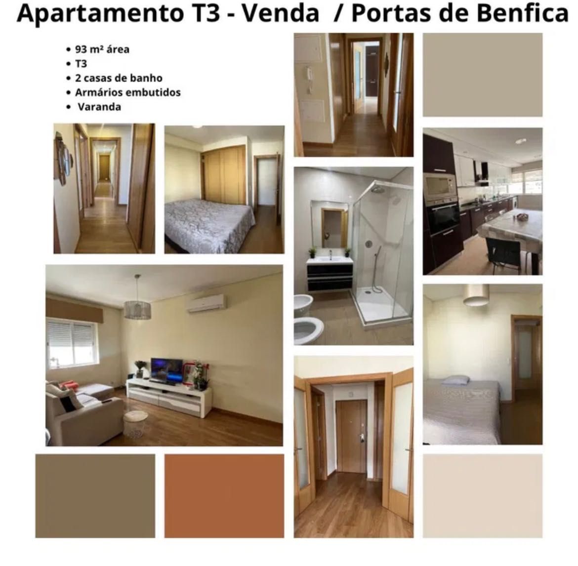 Apartamento T3 - Portas de Benfica